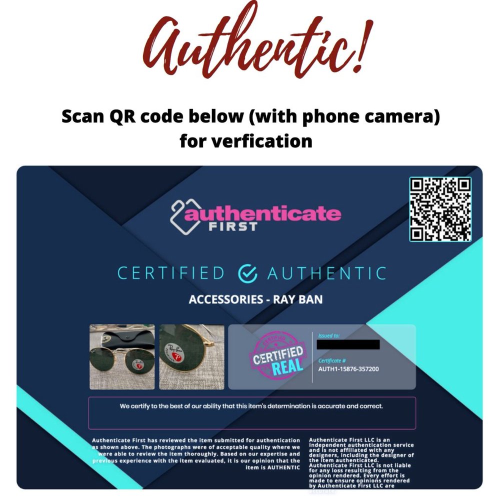 Ray-Ban RB3447 Round Metal Polarized Sunglasses - Picture 8 of 8